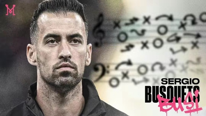 Busquets joins Inter Miami on a two-year deal